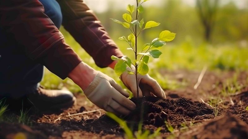 Apple Tree Planting