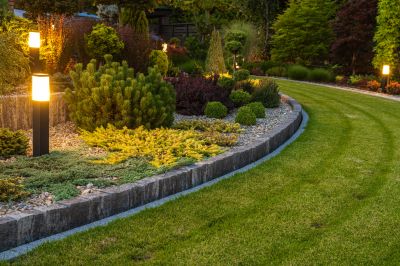 Edging Stones Installation