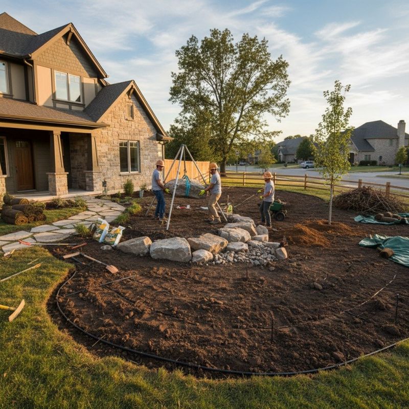 Residential Landscaping detail