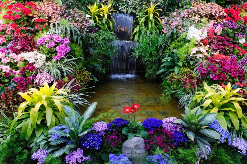 Garden Waterfall Installation