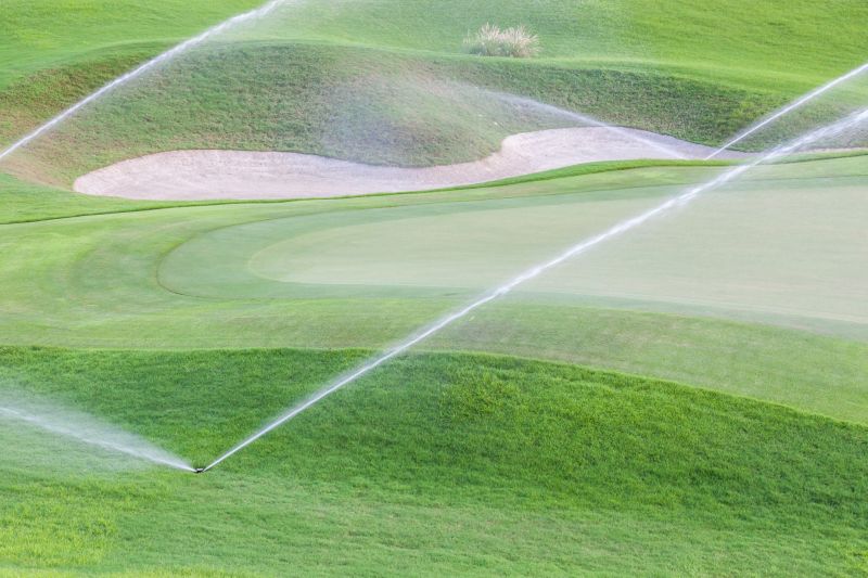 Golf Course Turf Installation