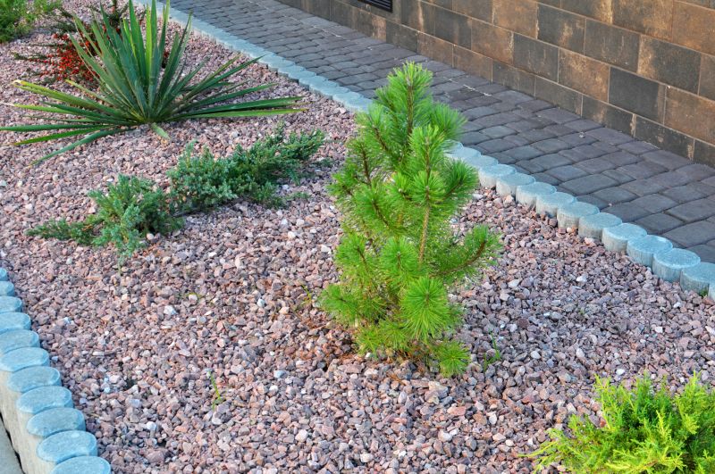 Landscape Gravel Installation
