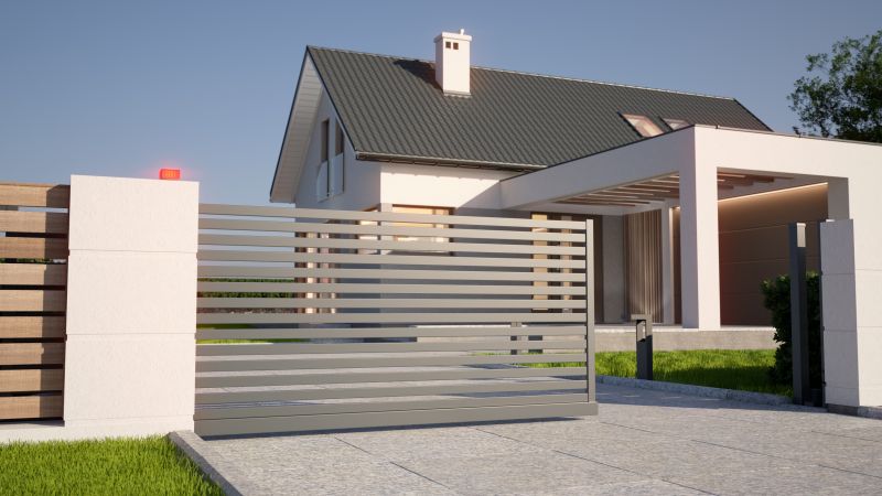 Metal Border Installation