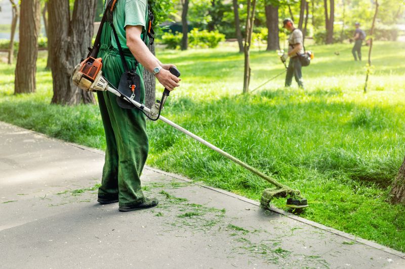 Metal Lawn Edging Installation
