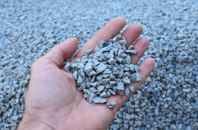 Pea Gravel Spreading
