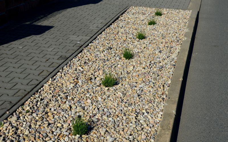 Pea Gravel Spreading