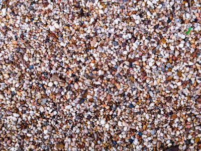 Pea Gravel Spreading
