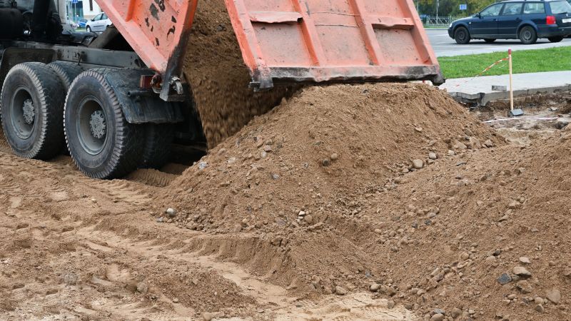 Playground Sand Delivery