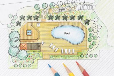 Pool Landscaping Service