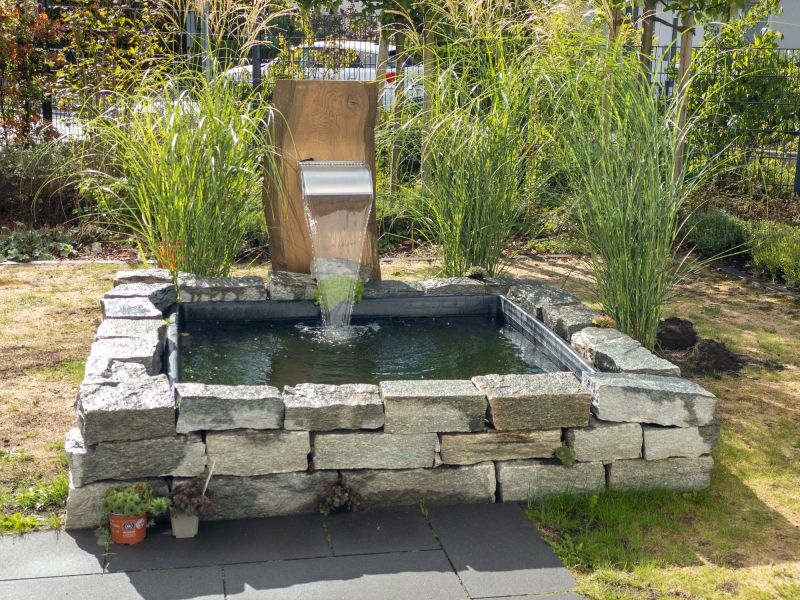 Rock Fountain Installation