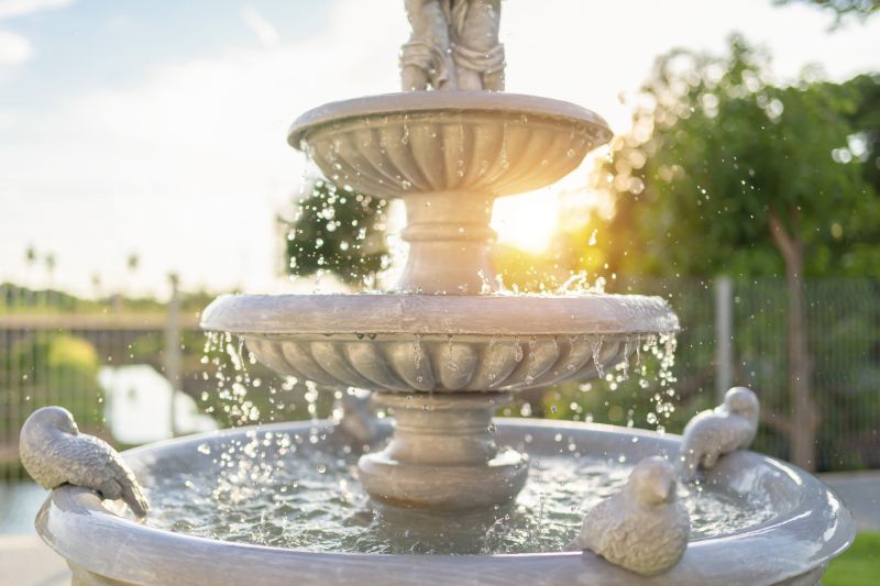 Rock Fountain Installation