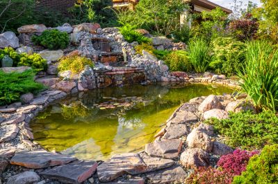 Rock Waterfall Installation