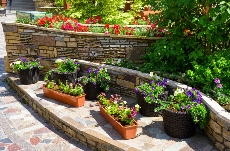 Stone Garden Installation