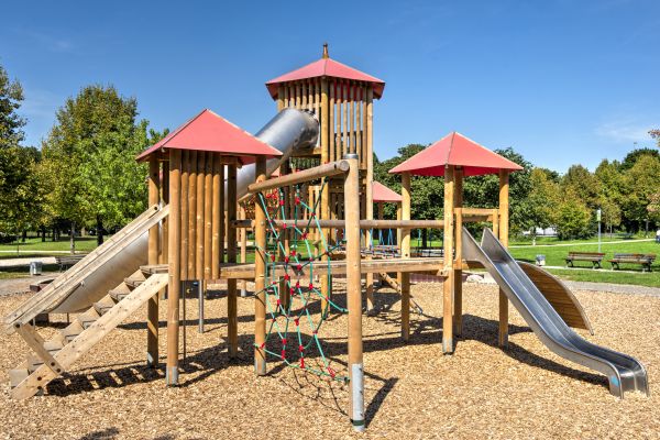Playground Mulching Service in Draper