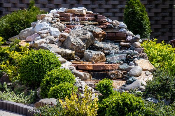 River Rock Landscaping in Draper