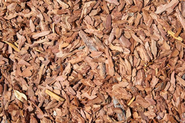 Pine Mulch Spreading in Draper