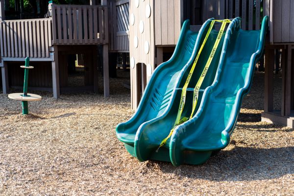 Play Area Mulch Installation in Draper