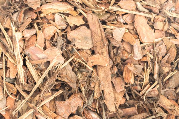 Bark Mulch Installation in Draper